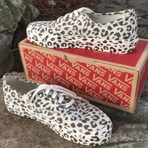 Cheetah print vans from free people